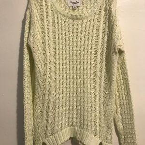 American Eagle Yellow Sweater